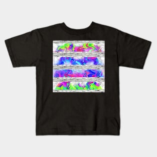 Transmission - Original Abstract Design Kids T-Shirt